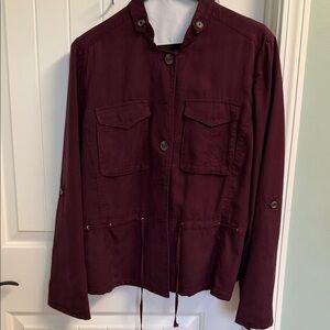 White House Black Market Utility Jacket